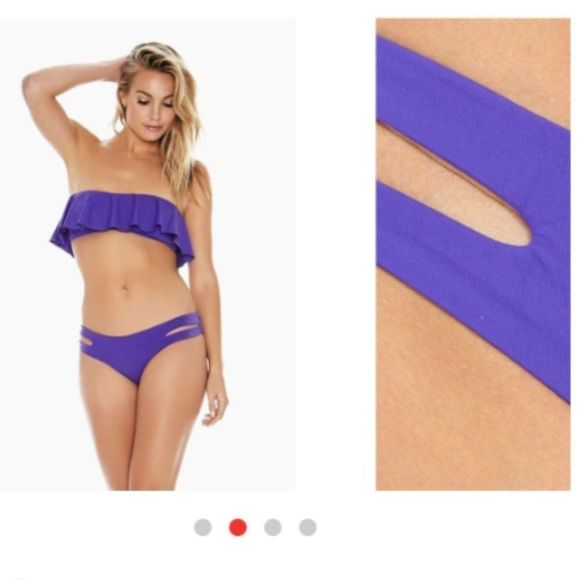 l*space Size M Swim Swimsuit Bikini Bottoms - Picture 1 of 7